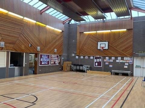 Gymnasium at Cairneyhill Primary School Gymnasium at Cairneyhill Primary School
